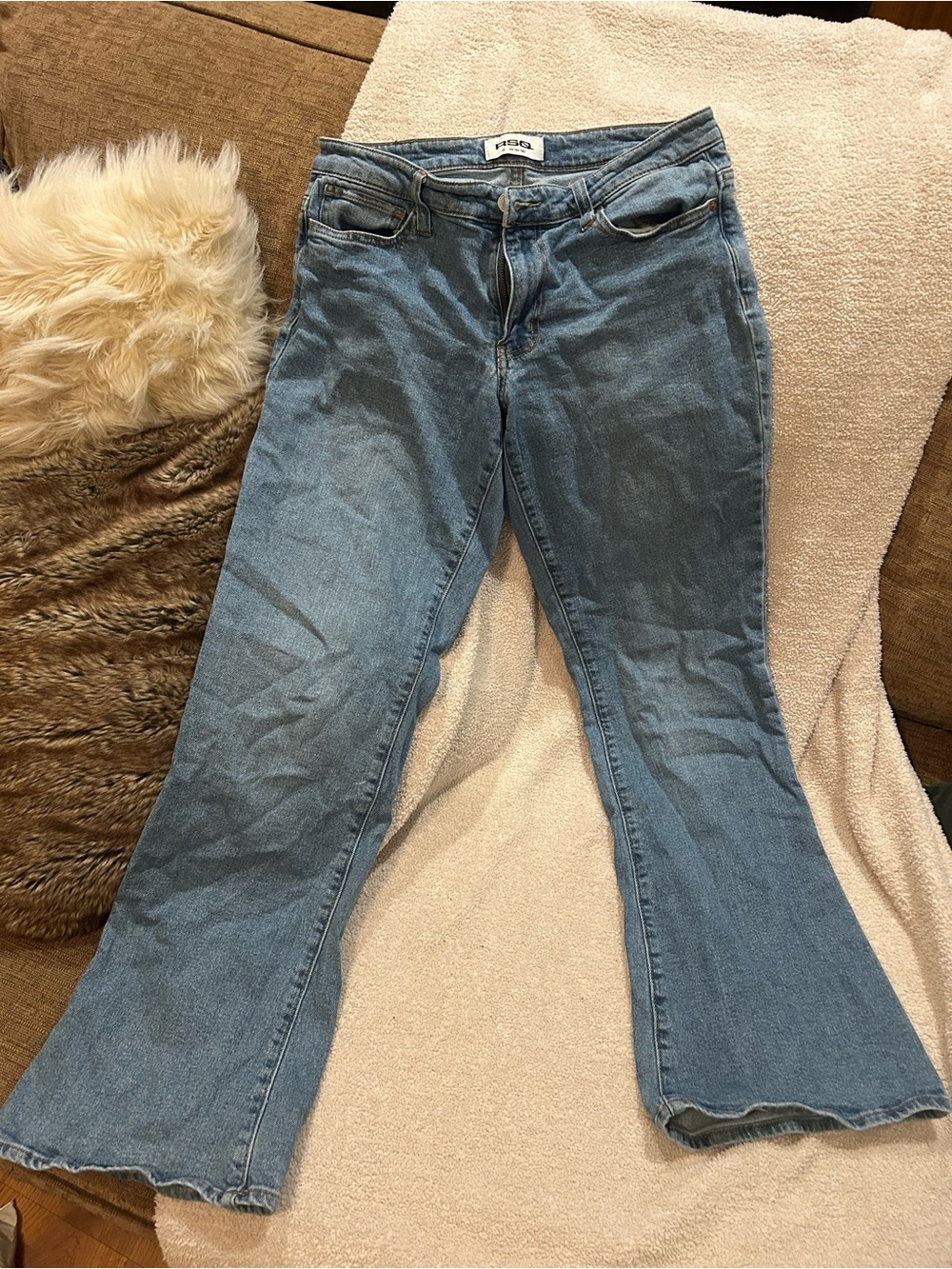 RSQ Light Blue Flared Women's Jeans